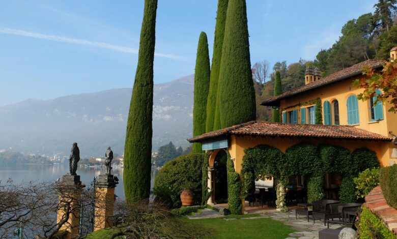 Primary Italian Lakes Villa La Cassinella Exterior Vista