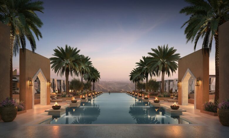 Oberoi Sukoonvilas Wadi Safar pool